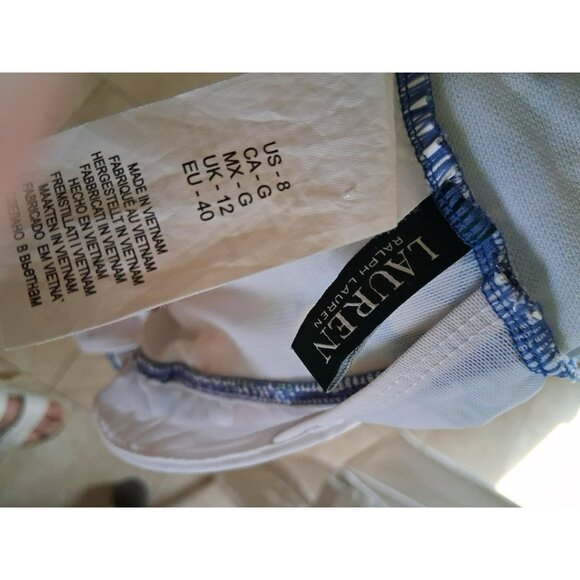 Ralph Lauren Women's Paisley Underwire One Piece Swimsuit Size 8 NWOT - Picture 4 of 4